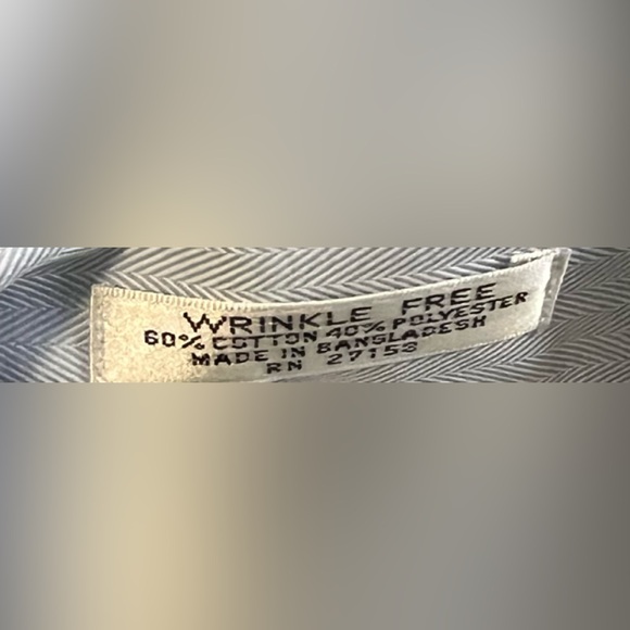 🆕 BILL BLASS LONG SLEEVE LITE BLUE TOP (2XL) NWT - Picture 4 of 5